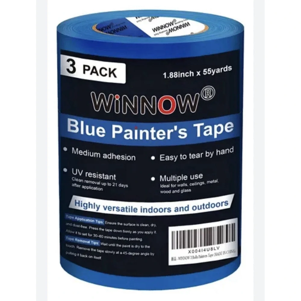 Winnow Tape 3 Pack Painter's Tape 1.88 In X 55 Yards